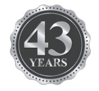 43-years-logo