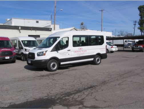 Cleveland Airport Aloft Shuttle Van