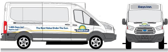 Days Inn Hotel Van Graphics