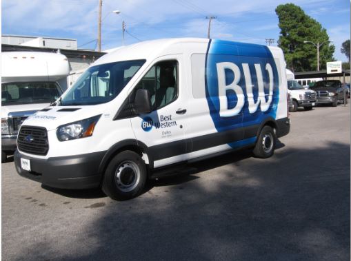 Cleveland Airport Aloft Shuttle Van