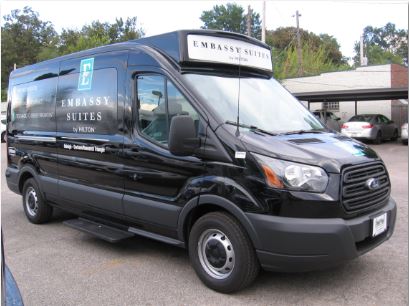 Cleveland Airport Aloft Shuttle Van