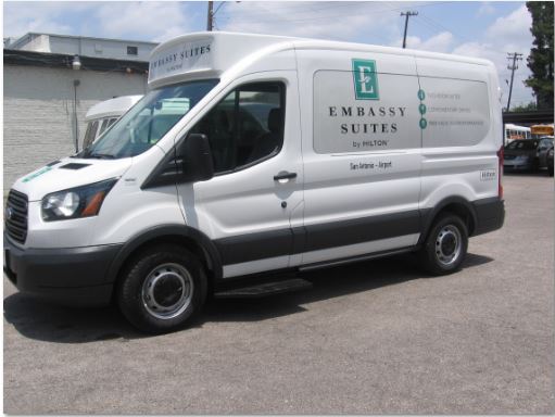 Cleveland Airport Aloft Shuttle Van