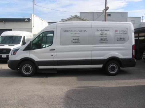 Cleveland Airport Aloft Shuttle Van