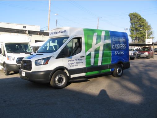 Cleveland Airport Aloft Shuttle Van