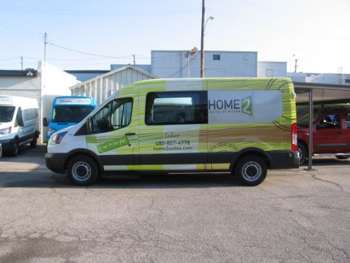 Cleveland Airport Aloft Shuttle Van