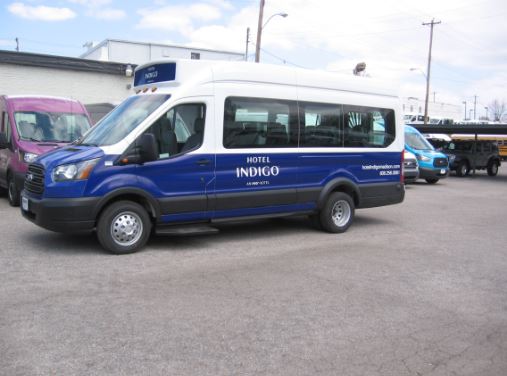 Cleveland Airport Aloft Shuttle Van