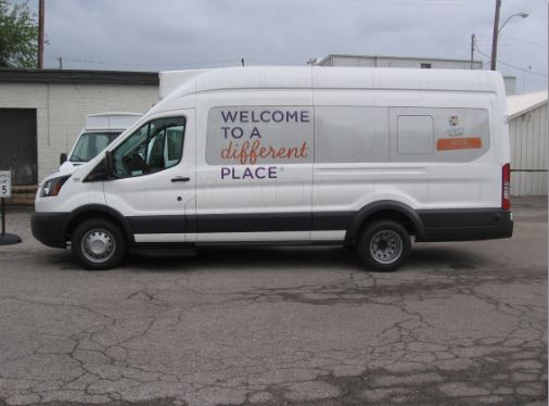 Cleveland Airport Aloft Shuttle Van