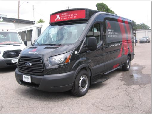 Cleveland Airport Aloft Shuttle Van