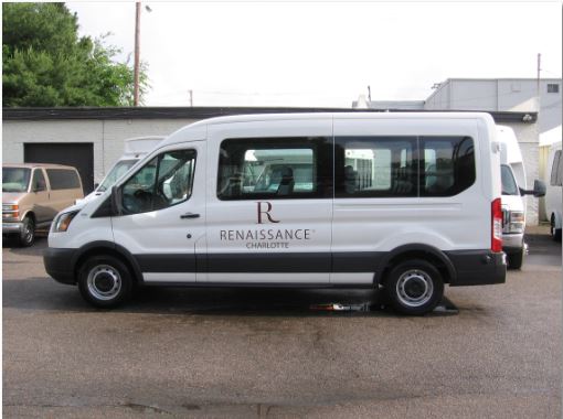 Cleveland Airport Aloft Shuttle Van