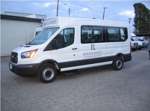 Cleveland Airport Aloft Shuttle Van