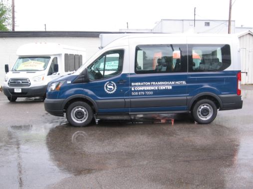 Cleveland Airport Aloft Shuttle Van