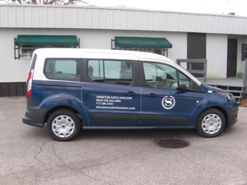 Cleveland Airport Aloft Shuttle Van