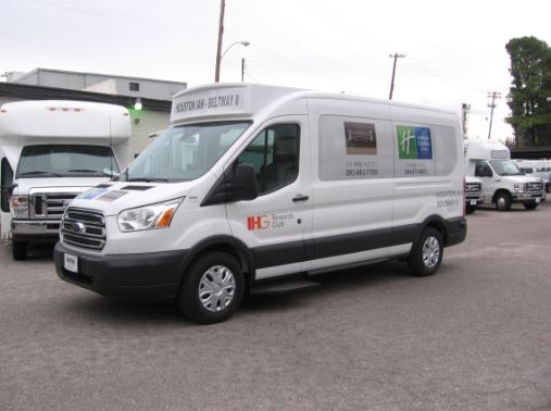 Cleveland Airport Aloft Shuttle Van