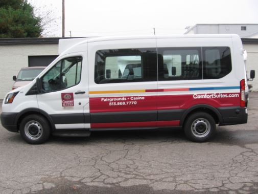 Cleveland Airport Aloft Shuttle Van