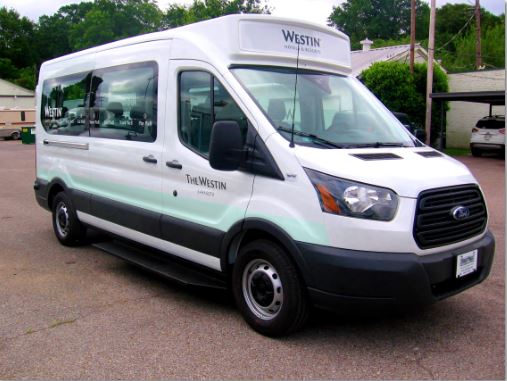 Cleveland Airport Aloft Shuttle Van