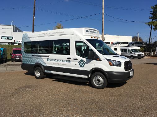 Cleveland Airport Aloft Shuttle Van