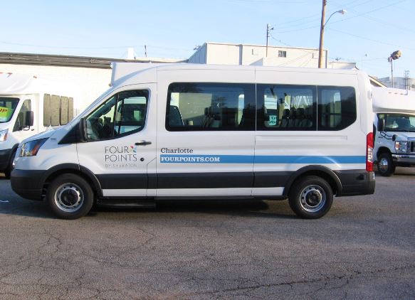 Cleveland Airport Aloft Shuttle Van