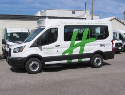 Cleveland Airport Aloft Shuttle Van