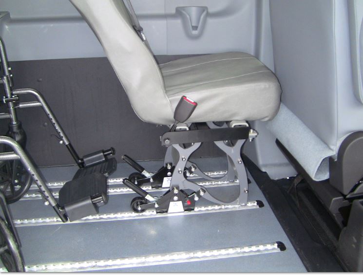 SmartFloor Wheelchair Van Locking Seats