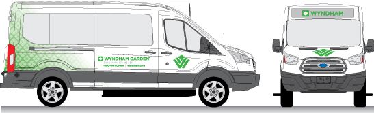 Wyndham Garden Van Wrap