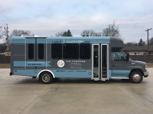 Commons on Maurice Senator II Bus 7 Wheelchairs and 6 Double Fold Seats