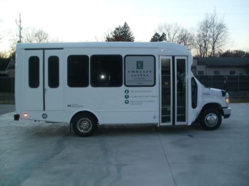 Embassy Suites Senator II Bus 12 Passengers 2 Wheelchairs