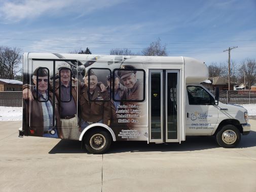 Good Samaritan Senator II Bus 10 Passengers 2 Wheelchairs Good Samaritan Senator II Bus 10 Passengers 2 Wheelchairs