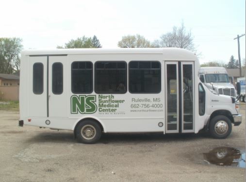North Sunflower Medical Center Senator II Bus 12 Passengers 2 Wheelchairs North Sunflower Medical Center Senator II Bus 12 Passengers 2 Wheelchairs