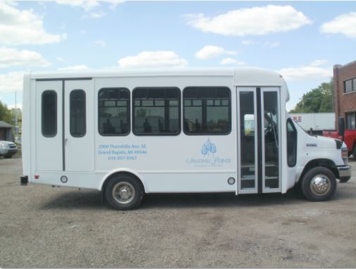 Sentinel Point Retirement Senator II Bus 12 Passengers 2 Wheelchairs