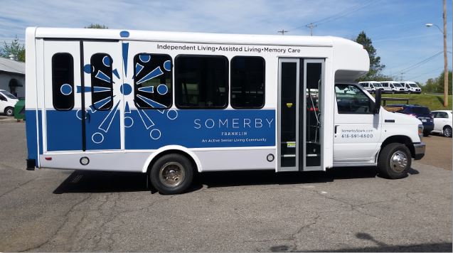 Somerby Senator II Bus 12 Passengers 2 Wheelchairs