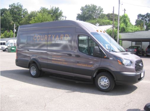 Cleveland Airport Aloft Shuttle Van