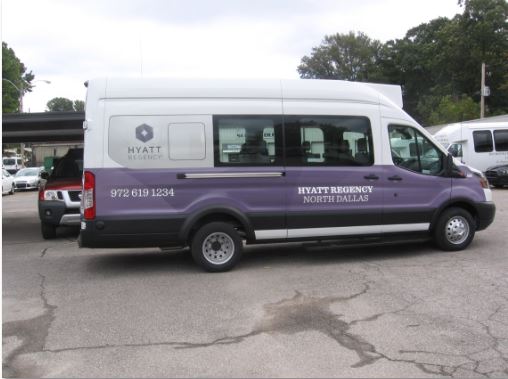 Cleveland Airport Aloft Shuttle Van