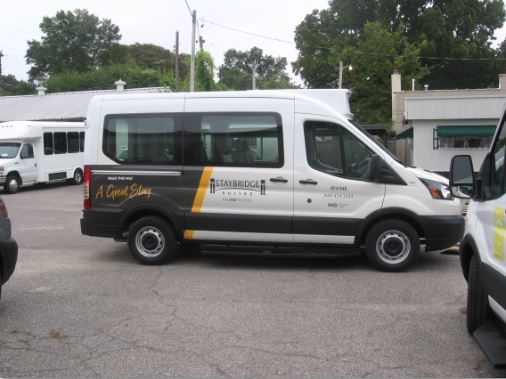 Cleveland Airport Aloft Shuttle Van