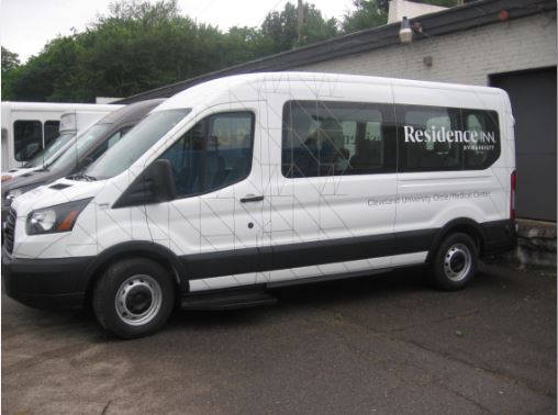 Cleveland Airport Aloft Shuttle Van