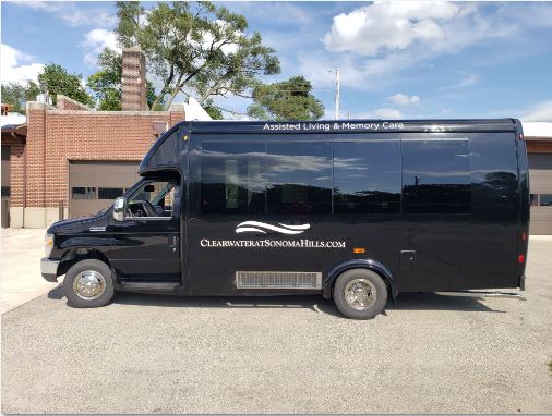 Clearwater At Sonoma Black Embassy Bus