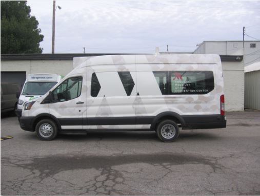 Cleveland Airport Aloft Shuttle Van