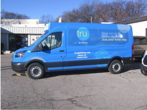 Cleveland Airport Aloft Shuttle Van